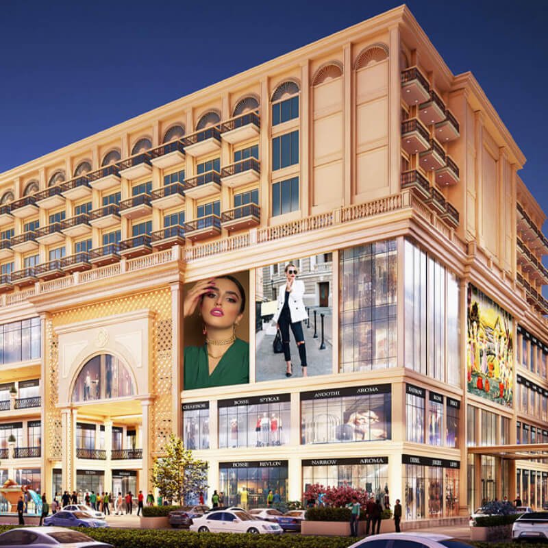 Omaxe BeTogether commercial destination in Lucknow