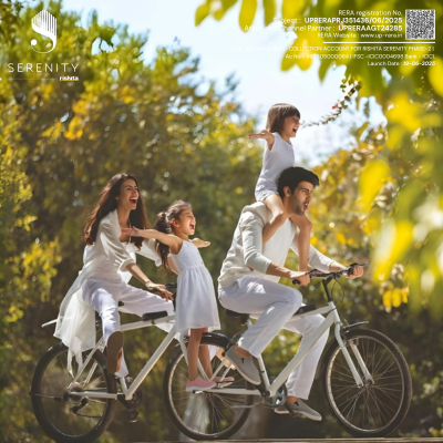 Rishita Serenity luxury architectural towers in Sushant Golf City
